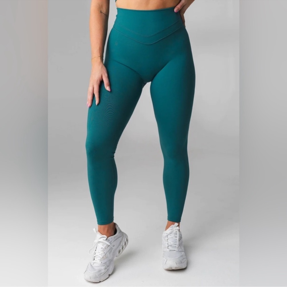 Vitality Ascend II Pant Campus Pond Size XS Teal High Rise Workout Gym Pilates